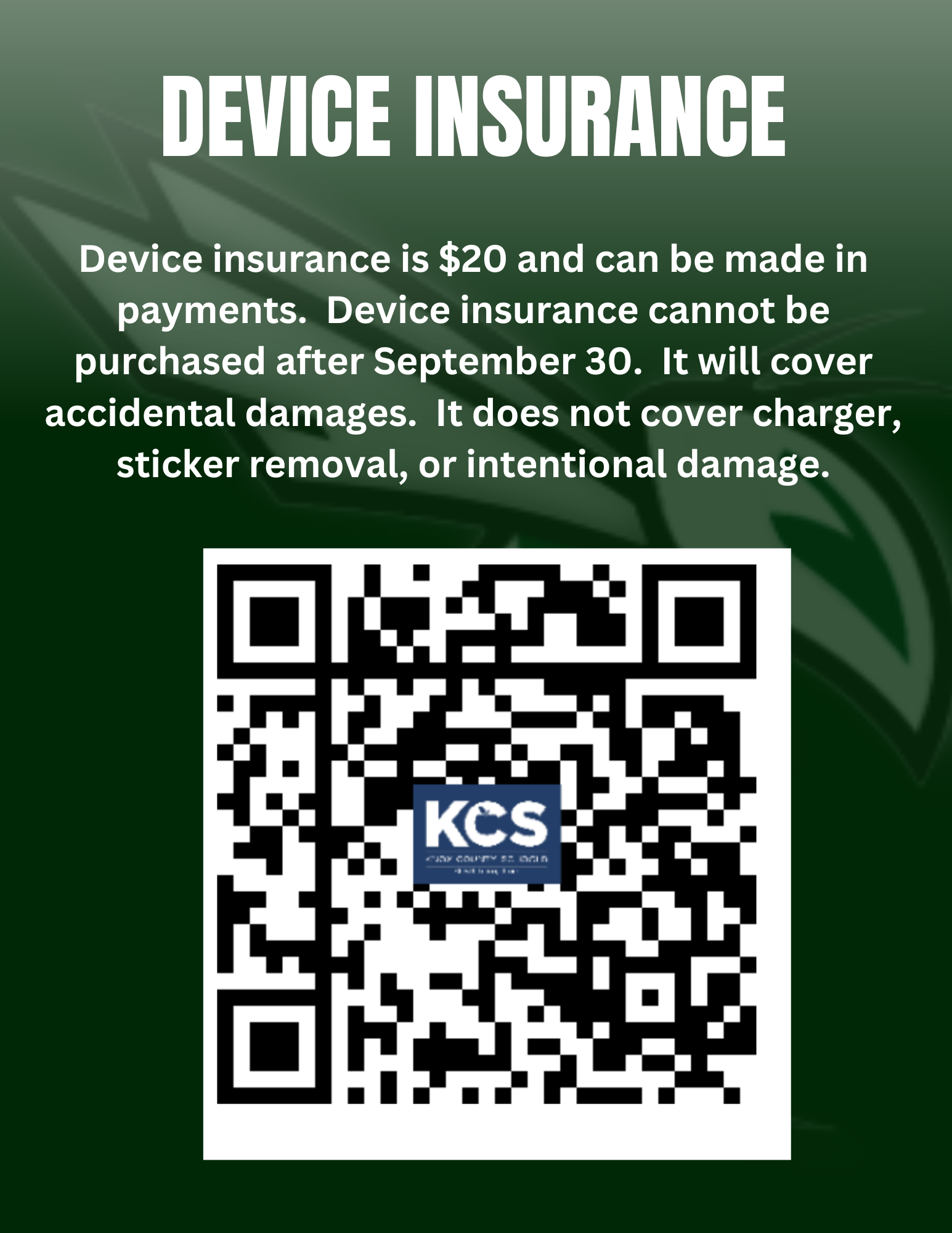 $20 Technology Device Insurance
